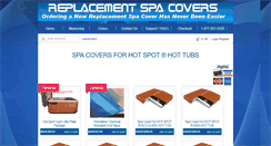 Desktop Screenshot of hotspotspacover.com